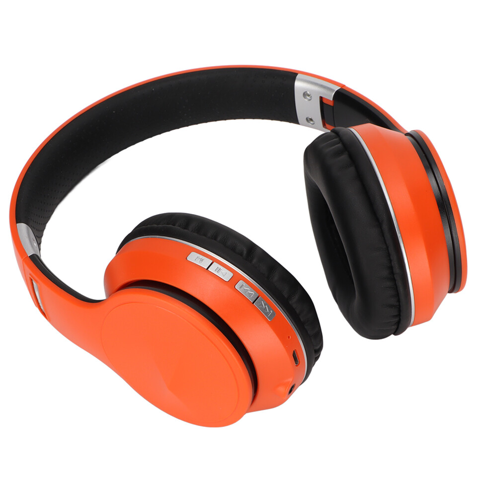 Elb4 Bluetooth Headphones 40Mm Drivers Foldable Wireless Earphones Orange 8261376304167