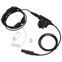 Auriculares de grado de vigilancia con reducción de ruido y tecnología de conducción ósea para una comunicación fluida en operaciones tácticas.