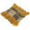 24Pcs Stickgarn CrossStitch Glossy Gold 15