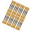 24Pcs Stickgarn CrossStitch Glossy Gold 6