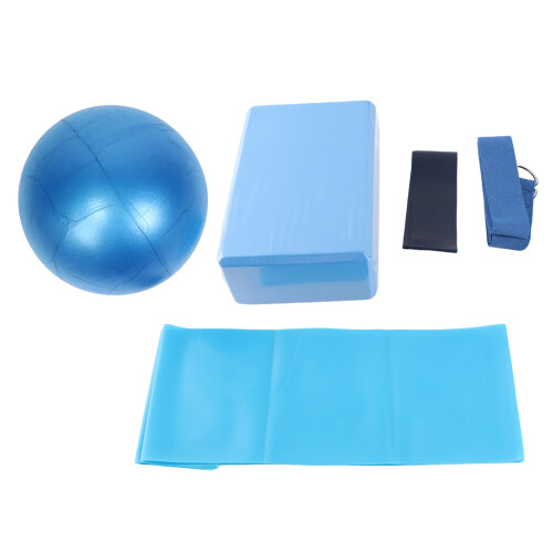 5 teile/satz Yoga Block Stretch Gürtel Latex 2