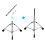 Universal-Schlagzeugthron, rund, gepolstert, 3