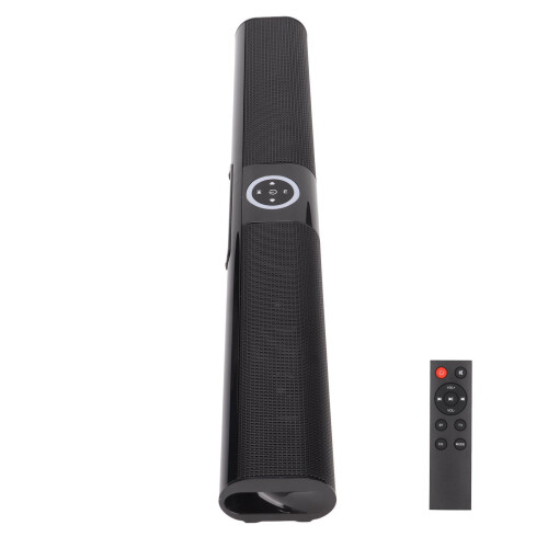 Soundbar wireless per computer, audio nitido e silenzioso, soundbar surround Bluetooth, design elegante e sottile, processore audio DSP integrato. 2