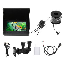 220 Wide View, Underwater Fishing Camera with High Definition Imaging 195 Degree Wide Angle Six Glass Lens IP68 Waterproof, Portable Fish Finder