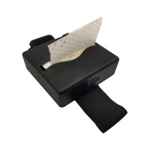 Hittebestendig permanentpapier, waterabsorberend mesh, ademende eindpapieren met verstelbare polsband, doos voor permanentapparatuur in de salon.