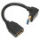 Προσαρμογέας επέκτασης DisplayPort, καλώδιο επέκτασης DP1.4 με γωνία 90 μοιρών, καλώδιο 1