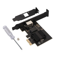 Krachtige 5 Gbps PCIe Ethernet-adapter, brede compatibiliteit met moderne besturingssystemen, ondersteunt netwerkwake-up-functie en geavanceerde