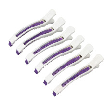 Salon Quality Hair Clips Durable Plastic Non Slip Silicone Sectioning Tools Styling Accessories for Coloring Haircuts Makeup and Facial Cleansing