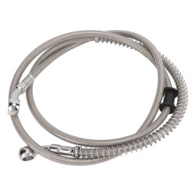 140cm Steel PVC Motorcycle Brake Hose Universal Fit Durable Brake Line