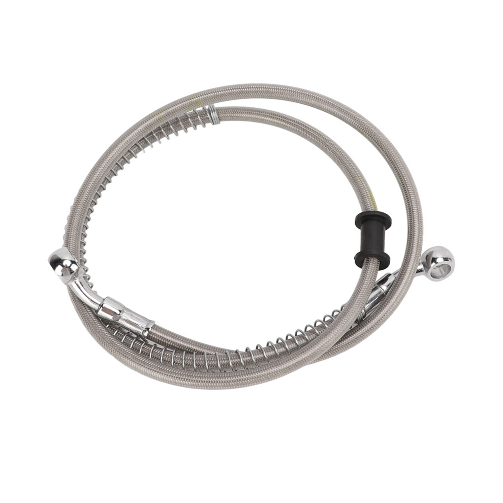 Motorcycle Brake Hose 110Cm Steel Pvc Heat Insulation Knitted Coupling 3191376312785