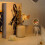 4 Pack Motion Sensor LED Night Light,USB Rechargeable Wall Decoration Bedroom Night Lamp Warm White 1
