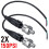 2Pc 150Psi DC5V 1/8NPT Tryckgivare Transmitter Sensor Rostfritt Stål Olja Luft Vatten Bränsle Transmitter 7