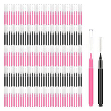 150 Pieces Eyebrow Brush with Cap Brow Lamination Brush Eyebrow Spoolie Brush Comb Eyebrow Lash Lift Tools Lash