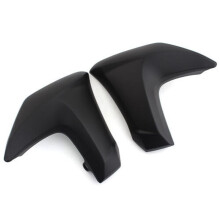 Motorcycle Radiator Cover Turn Signal Mid Side Fairing Trim Cowl for  ER6N ER-6N 2012-2016,Matt Black