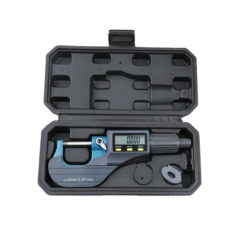 Digital Micrometer, Professional Inch/Metric Measuring Tools 0.00005Inch/0.001Mm Resolution Thickness Gauge 6032433169140