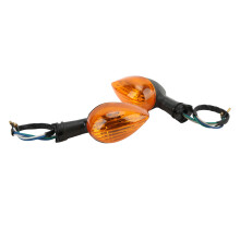Motorrad Frontseitiger Blinkergusslicht 12V 6W Dunkelbraun für YZF R1|R6|R3
