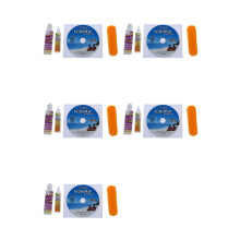 5X 4-in-1 CD DVD ROM-Spieler Wartung Reinigungsset