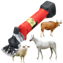 Cordless Sheep Shears 300W, Rechargeable Lithium Battery, Heavy Duty Livestock Clippers For Alpacas, Goats