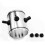 Universal 3 Inch Cold Air Intake Kit with  Flow Aluminium Pipe Turbo Filter Boosts Performance 5