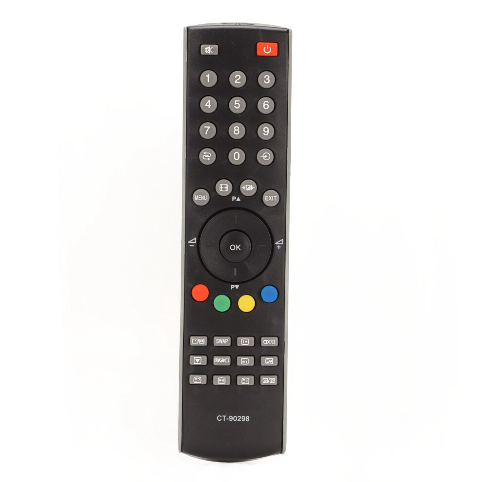 Replacement Remote Control Compatible With Toshiba Tv, No Programming Required Ir Remote For Seamless Setup, Sensitive Button Design With Durable Abs 9009791621655