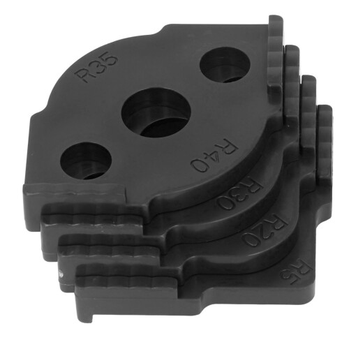 Rounded Bit Templates for Seamless Edging, ABS CNC Quick Jig for Efficient Angle Corner Routing, Radius Template System Designed for Durable 2