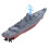 Military Ship Model with Dual Propeller Design, Ship Model Equipped for Remote Control and Water Sensor Activation, Scale Model for Navigation 6