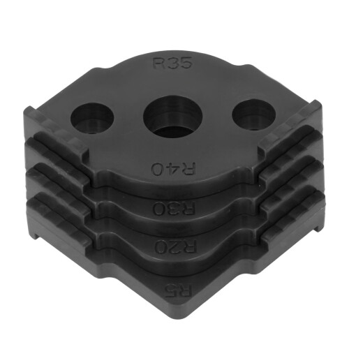 Rounded Bit Templates for Seamless Edging, ABS CNC Quick Jig for Efficient Angle Corner Routing, Radius Template System Designed for Durable 1