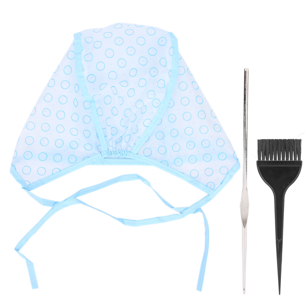 Highlight Caps for Hair, Hair Highlighting Kit with Hook Needle High Quality ABS Material Reusable and Washable Hair Coloring Kit for Salon-Quality