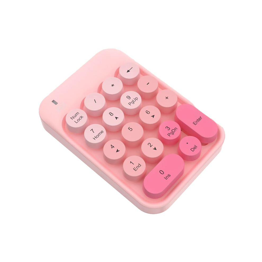 2.4G Wireless Numeric Keypad Cute Mixed Color Financial Special Nine-Key Password Carry It Easily, Mixed Color 4713137936154
