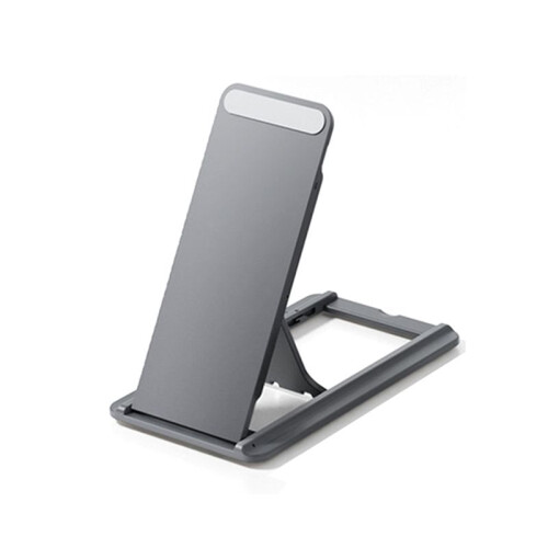 Universal Tablet Stand Foldable Storage Sticky Tablet Bracket for Desktop E-Reader Bracket Tablet Holder Dark Grey