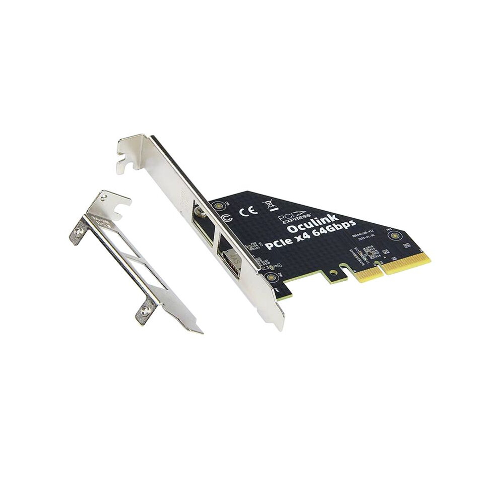 Pcie X4to Sff 8611&8612 Adapter Card Expansion Card Pciex4/To Oculink Adapter Card Pcie External Oculink Adapter 4713062615872