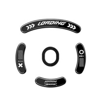 Pieds de Souris de Rechange pour GPW 1e, Surface Polie Ultra Lisse, Noir