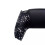 DIY Soft Touch Rear Bottom Shell for PS5 Joystick Game Controller Parts Non-Slip Back Housing Black White 5