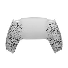 DIY Soft Touch Rear Bottom Shell for PS5 Joystick Game Controller Parts Non-Slip Back Housing White Black
