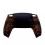 DIY Soft Touch Rear Bottom Shell for PS5 Joystick Game Controller Parts Non-Slip Back Housing Black Orange 1