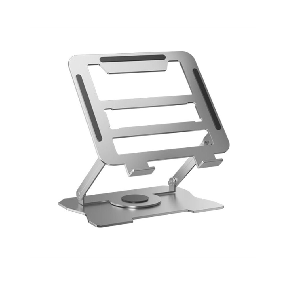 360 Rotating Laptop Stand Foldable Laptop Stand Height Adjustable Foldable Tablet Stand Devices Silver 6032906995047