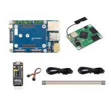 Kit de Modules Core3566 avec Processeur Rockchip RK3566 Quad-Core, pour Raspberry Pi CM4 4 Go + 32 Go Emmc avec WiFi PRISE UE