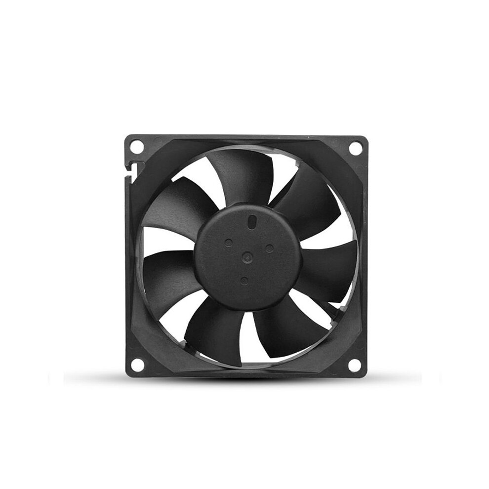 8Cm Cooling Fan Pc Computer Case 12V 0.3A Mute 8025 Fan 3Pin Connector For Pc Computer Case Black 4712940918067