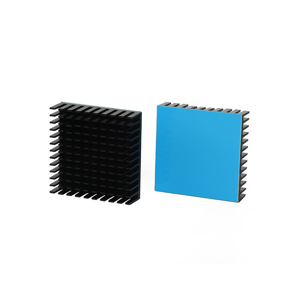 2Pcs 3D Printer Parts Heatsink Aluminum Sink Radiator Heat Dissipation Motherboard Electronic Cpu Cooling Sheet 4712170718352