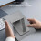 Universal Portable Tablet Holder Adjustable Desk Support Flexible Tablet Stand for  Holder Tablet Stand Light Gray 2