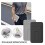 Universal Portable Tablet Holder Adjustable Desk Support Flexible Tablet Stand for  Holder Tablet Stand Black 7