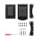 Aluminum Alloy Case Metel Shell with Hanging Bracket Support Cooling Fan for Raspberry Pi 4B for Raspberry Pi 4 Model B 4