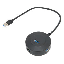 USB 3.0 Hub 4 Anschlüsse Überstromschutz Kompaktes Dock für PC & Reisen