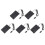 5X  USB Wired Numeric Keypad Numpad 18 Keys Digital Keyboard for Accounting Teller Laptop Windows Android (Black) 1