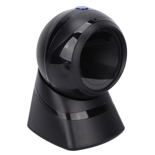 Barcode Scanner With Omnidirectional Hands-Free Scanning, Plug And Play Compatibility, Adjustable Stand For Comfort, Strong Decoding Ability Captures 1