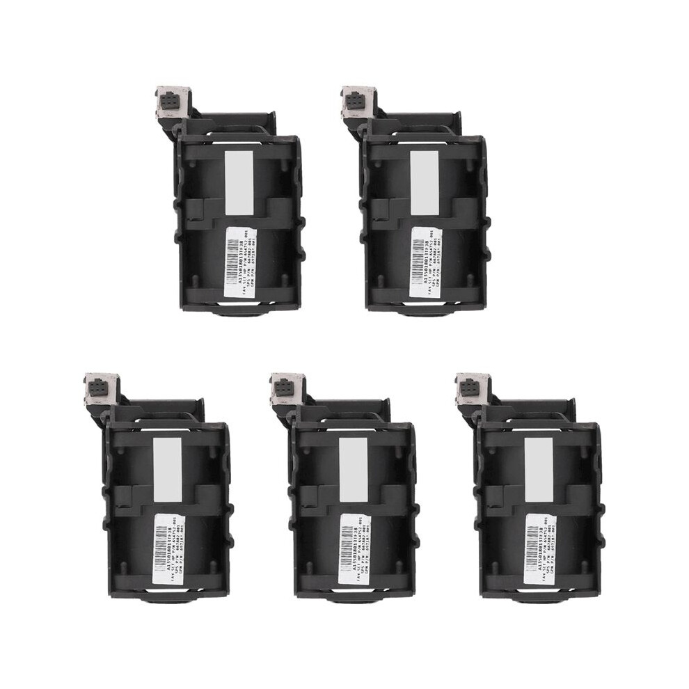 5X Cpu Cooling Fan For Dl360 Dl360p Dl360e G8 Series Cooler Module 697183-003 654752-001 6034191379649
