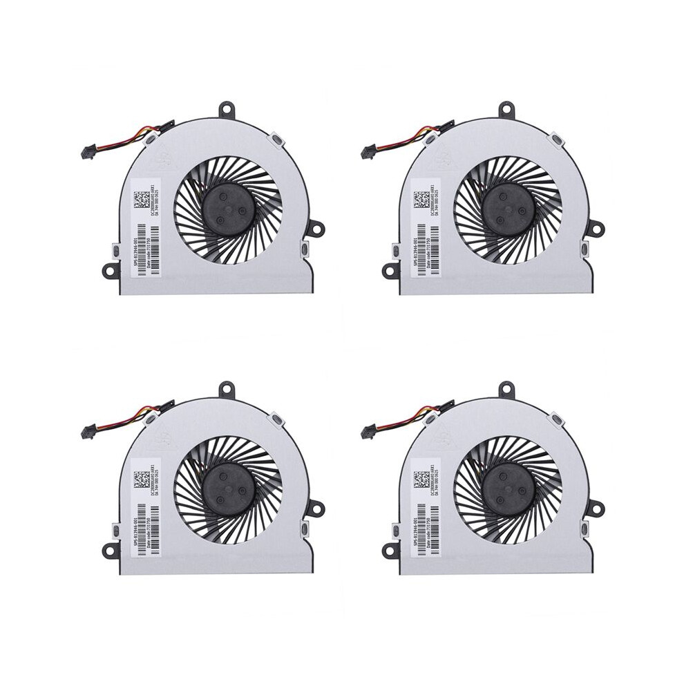 4X Laptop Cpu Cooling Fan For Notebook 15-Ac 15-A 15-Af 250 G4 15-Ac121tx 15-Ac121dx 813946-001 4712170741923