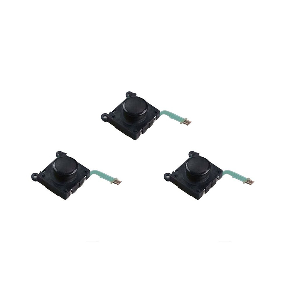 3X 3D Analog Joystick For Ps Vita 2000 Psv2000 Joystick Controller Thumbstick For Ps Vita 2000 Black 4713617430653