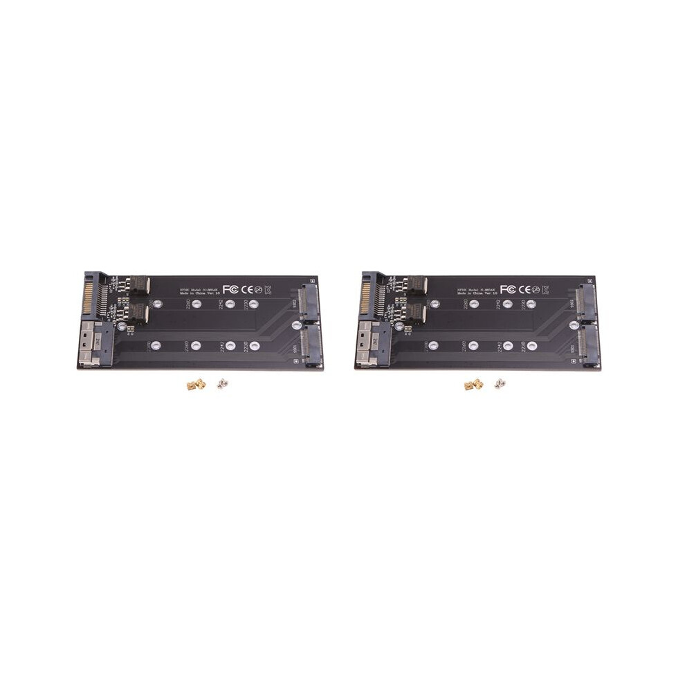 2X Sff-8654 8I Split Card X8 To Vroc Dual Nvme M.2 Ngff To Slimline Nvme Pcie Ssd Adapter For Mainboard 6032906930628