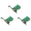 3X Controller Card ST38 PCIe X1 CH382L DB-25 Pin Industrial for LTP Print Terminal Multi-Function Convenient 1